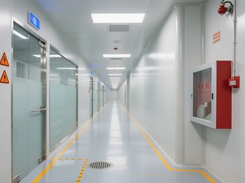 3600平馬鞍山鋰電池廠潔凈車間凈化工程