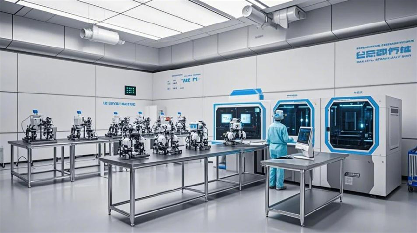 2000平安徽機械人研發(fā)實驗室凈化裝修工程